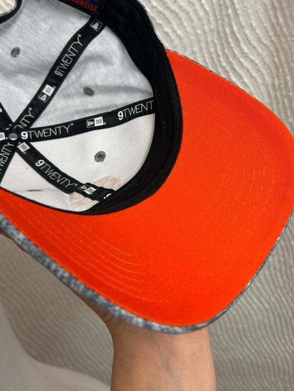 New Era SF Giants Hat Women’s Grey White Black MLB Baseball Cap - Picture 7 of 9